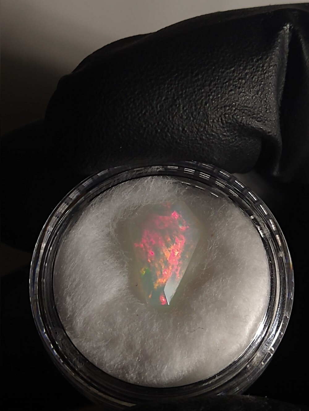 1.9 Carat High Grade Natural Opal Gemstone Coffin Shape